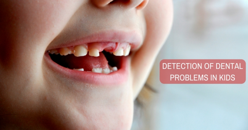 Early Detection of Dental Problems in Kids