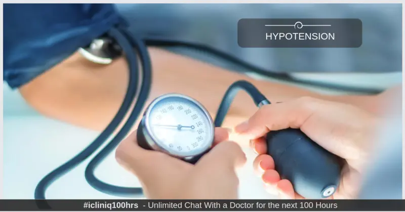 Low Blood Pressure (Hypotension) Low Blood Pressure (Hypotension)