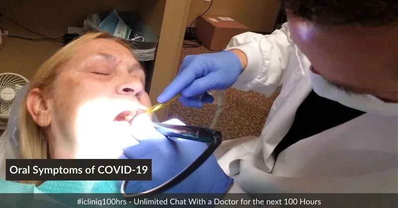 Oral Symptoms of COVID-19 Oral Symptoms of COVID-19