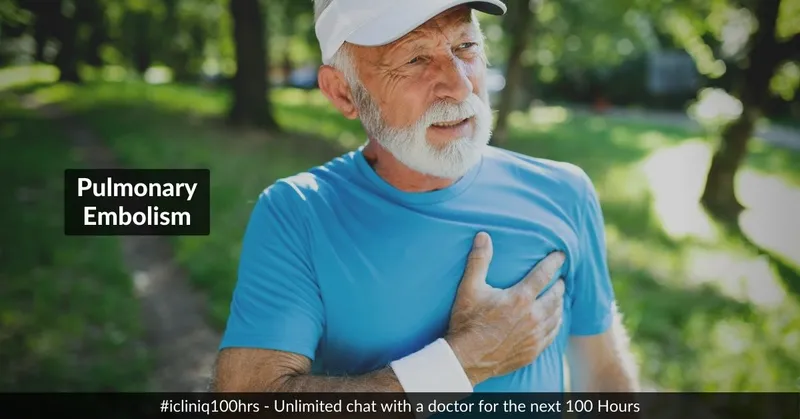 Pulmonary Embolism - Symptoms, Causes, Diagnosis, and Treatments Pulmonary Embolism - Symptoms, Causes, Diagnosis, and Treatments