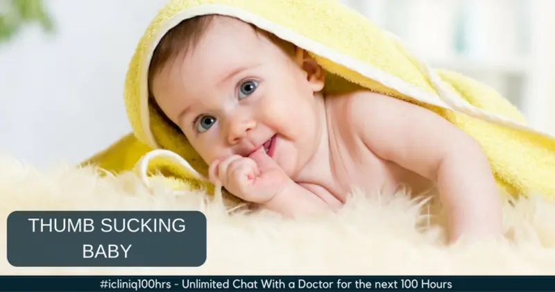How to Prevent Thumb Sucking Habit of Infants?