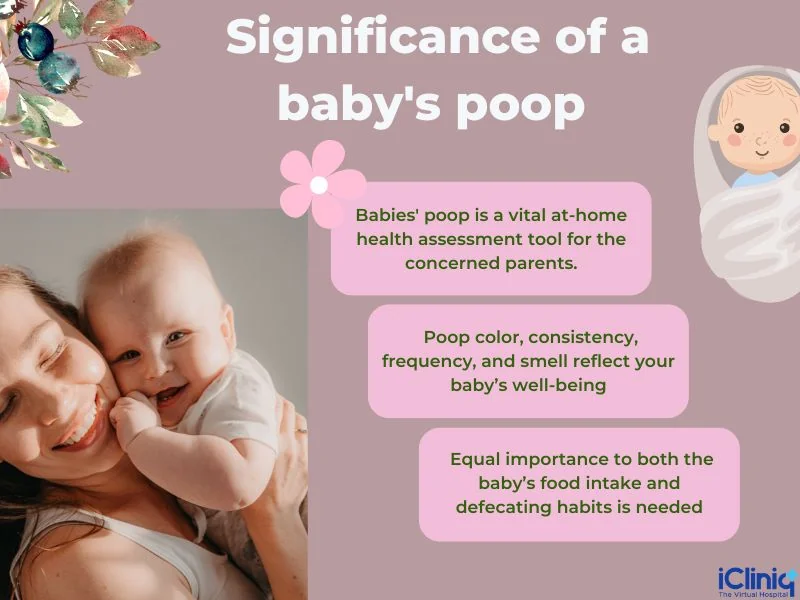 Significance of Baby poop