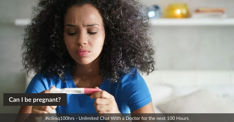 My partner touched his penis and then fingered me. Can I be pregnant?