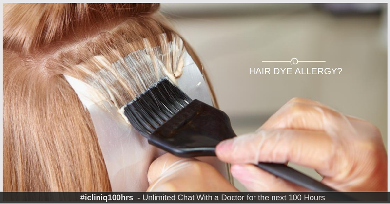 I Developed Itchy And Dry Skin After Dyeing Hair In Salon Can You Have 