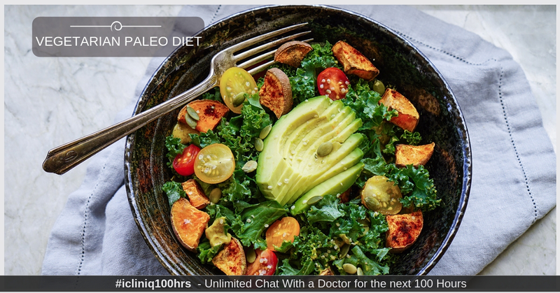 Kindly give me a diet plan for vegetarian paleo diet.